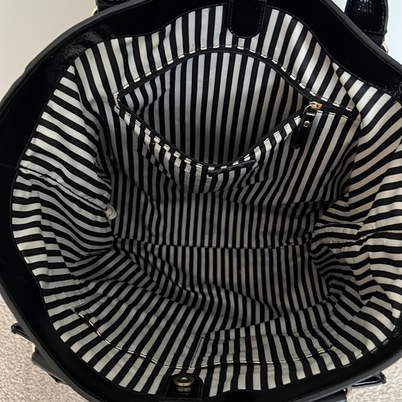 Kate Spade large tote in soft black leather - Picture 3 of 9